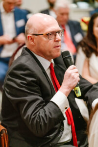 Actively engaging at GBA events – asking the questions that matter.