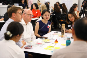 At the “Youth & Sustainability Stakeholders Forum” hosted by Our Dear Community at RMIT Vietnam – joining an open exchange with students, business leaders, and educators on future-shaping ideas.