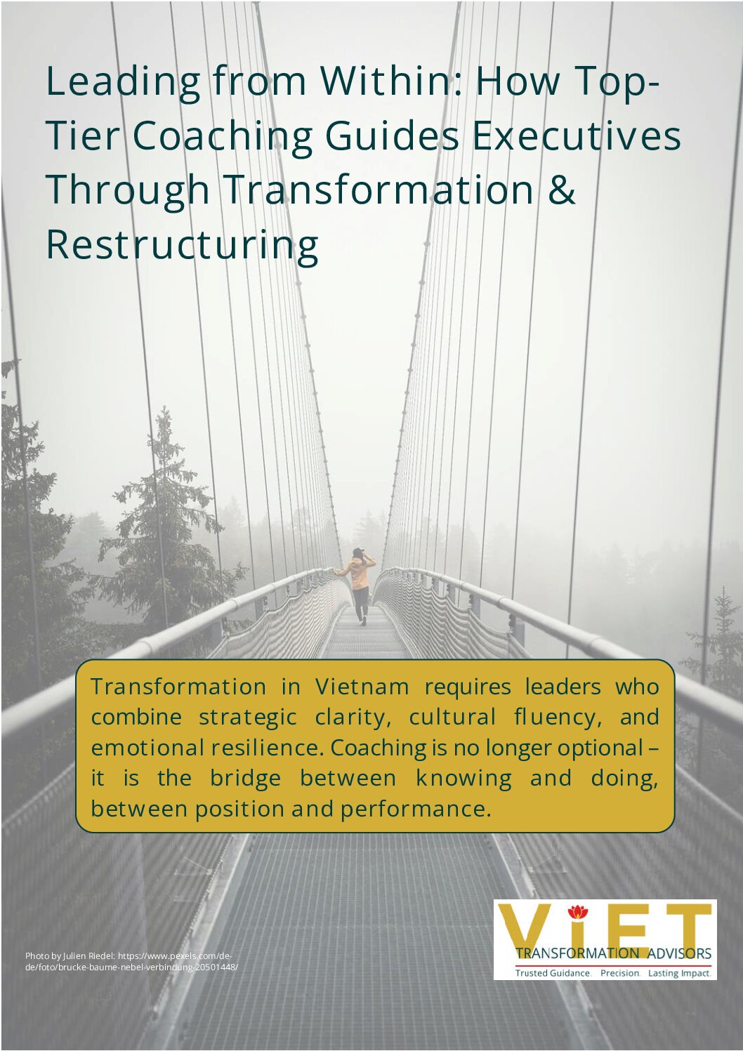 Leading from Within: How Top-Tier Coaching Guides Executives Through Transformation & Restructuring 
